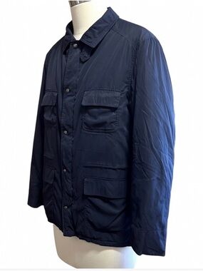 VTG Herno Sports Collection Men's Navy Blue Jacket. Size 58 (2XL-3XL) Excellent